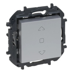 Niloe Step Przycisk sterowania roletami 2 - pozycyjny - kolor aluminium 863343B