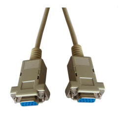 KABEL DB9 KOMPUTEROWY GNIAZDO-GNIAZDO 1,8m