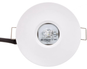 Oprawa awaryjna AXP IP65/20 ECO LED 3W 330lm (opt. road) 1h jednozadaniowa AT biała AXPR/3W/E/1/SE/AT/WH