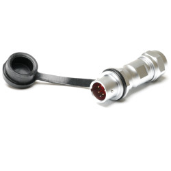 Złącze okrągłe 5-pinowe Standard Kabel Gniazdo RS PRO Męski IP67 SF10