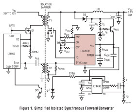 Synchronous Rectifier Driver for Forward Converters