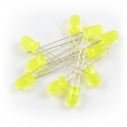 Dioda LED 5mm żółta - 1000szt.