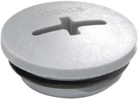 Wiska 10064655 M40 poliamid srebrno-szary (ral 7001) 1 szt.