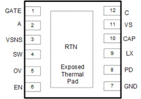 Automotive, low IQ ideal diode controller with active rectification and load dump protection