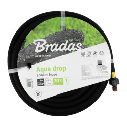 Wąż nawadniający pocący AQUA-DROP 1/2" - 15m Bradas WAD1/2015