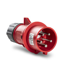 Wtyczka przenośna ze zwrotnicą faz 32A 5P IP44 13313 Famatel