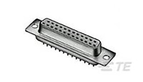 Złącze D-Sub 9-pinowe Żeński Proste Przewlekany raster 2.74mm Złoto, cyna na niklu