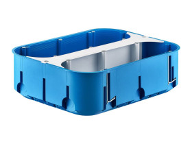 Puszka do pustych ścian P6x60D 6x60 mm głęboka multibox 2 niebieska 32174203 SIMET