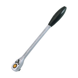 Elora 58747 375mm 1/2&quot; Square Drive Quick Release Soft Grip Reversible Ratchet