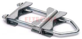 UCHWYT ANTENOWY ZP5050 OBEJMA ZACISKOWA DO DWÓCH MASZTÓW