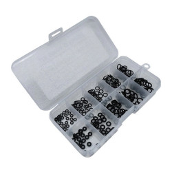 Zestaw Uszczelek 250szt Uniwersalne O-ringi Podkładki Gumowe