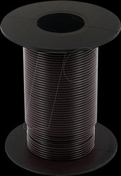 KL025SW25 Stranded Copper Wire 0.25qmm black Coil 25m
