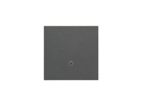 SIMON 55 Klawisz pojedynczy z piktogramem "światło" do: SP1M grafitowy mat TKWS1/116 KONTAKT SIMON
