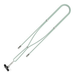 Aqiila AQLYCBPBICL3GR138 USB-C to Lightning Cable 1.5m Green Phone Chain Lanyard