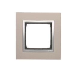 SIMON54 satynowy blask metalow DRN1/79 Ramka 1-kr.