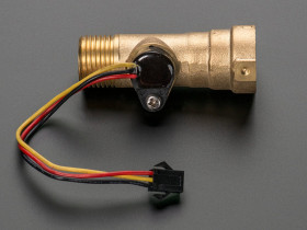 Liquid Flow Meter - Brass 1/2" Nominal Threaded [Discontinued]