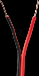 CAGW0750BK1000 Nedis Speaker Cable | 2x 0.75 mm² | CCA | 100.0 m | Round | PVC