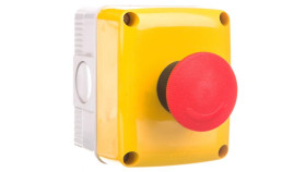 Kaseta Sterownicza 2-Otworowa 2Xprzycisk Grzybkowy Czerwony 1Z 1R Gw27202...