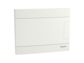 Rozdzielnica podtynkowa 8 modułowa 1x8M drzwi pełne IP40 Easy9 EU EZ9EU-1-8-PT-P EZ9EUB108 SCHNEIDER ELECTRIC