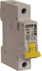1B 25A 6kA 230/400V~ Kanlux KS6/1 B25