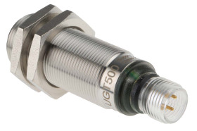 Czujnik zbliżeniowy M18 Ultradźwiękowy 300 mm ifm electronic 10 → 30 V DC długość 60.5mm Gwintowany