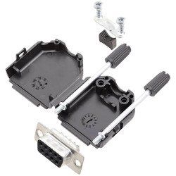 Encitech 6355-0058-11 TRI-M D-Sub Receptacle set 15 Pins Solder Bucket