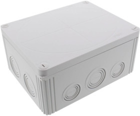 Cable junction box, no. of entries: 4, 16 mm², light gray, IP66/IP67, 10110735