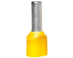 Końcówka tulejkowa podwójna izolowana /żółty/ TV 6-14 /100szt./