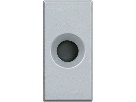 AXOLUTE Wyjście kablowe 9 mm 1 modułowe aluminium HC4953 LEGRAND