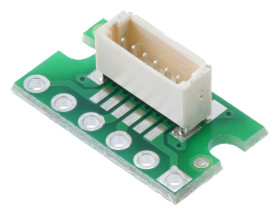 Pololu Breakout for JST SH-Style Connector, 6-Pin Male Top-Entry