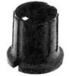 Button, cylindrical, Ø 15 mm, (H) 14 mm, black, for rotary switch, 1-1437625-4