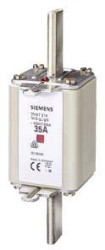 Siemens 3NA7222 Bezpiecznik użytkowy Rozmiar bezpiecznika = 2 63 A 500 V 3 szt.