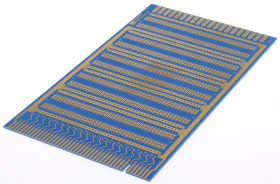 Płytka uniwersalna dwustronna 10-0145, 203 x 114 x 1.6mm, raster 2.54 x 2.54mm, FR4, Vero Technologies