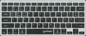 180559 Wireless keyboard, Bluetooth/wireless, black, German layout