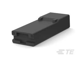 Obudowa do konektorów zaciskanych Gniazdo -pinowe Czarny 24.4mm