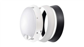 Oprawa Led Zuri Okrągła 14W Pir Ip54 Neutralna Biel Biała/Czarna Emos Zm3231