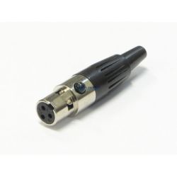 XLRmini 3pin wtyk żeński na przewód Vitalco