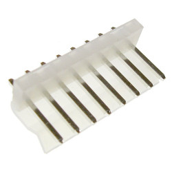 Wtyk VW08S prosty lutowany do pł