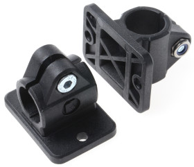 Zacisk z kołnierzem Zacisk kołnierza Rose+Krieger gwint: M6 Rura okrągła