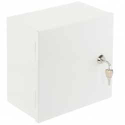 Obudowa metalowa do instalacji CATV 200x200x120mm biała natynkowa