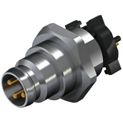 Weidm&#x171;ller 2422860000 Rockstar Plug M8 Male Shrouded 4 Pole