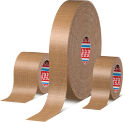 Packaging tape, 50 x 0.21 mm, paper, brown, 25 m, 60013-00000-10