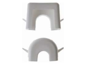 Podejście przewodowe i kanałowe biały 181309 HAGER