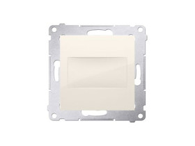 SIMON 54 Zaślepka ramki kremowa z mostkiem i łapkami DPS.01/41 KONTAKT SIMON