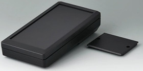 ABS enclosure, (L x W x H) 195 x 101 x 44 mm, black (RAL 9005), IP65, A9074109