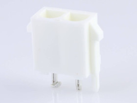 Molex Obudowa złącza pin męskiego na PCB Ilość pinów 2 Wymiary siatki: 6.35 mm 432550113 1 szt. paleta