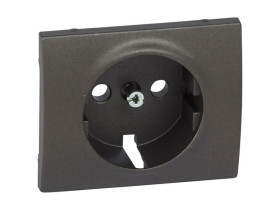 SISTENA LIFE Plakietka Choco gniazda z uziemieniem schuko 771220 LEGRAND