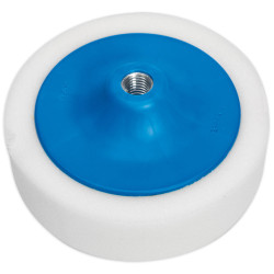 Sealey PTC/CH/5/8-W Buffing &amp; Polishing Foam Head 150 x 50mm 5/8&quot; Unc dense