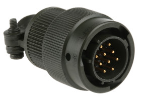 Złącze 10-pinowe Męski Amphenol Limited Męski Montaż na kablu MIL-DTL-26482 rozmiar 12