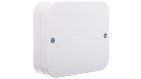 Puszka Hermetyczna 5X2,5Mm2 90X80x24 Ip20 Bez Dławnic Z Wkładem Biała Pot